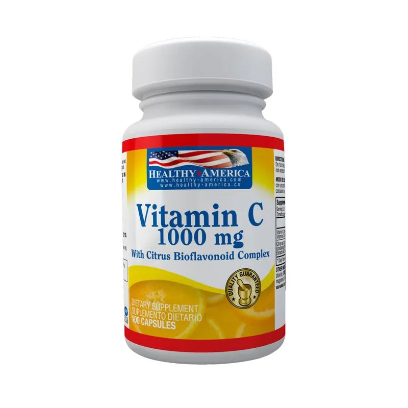 Vitamina C 1000 mg (120 Cápsulas Veganas)
